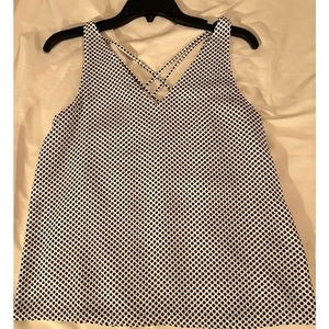 Express Criss Cross back tank top.  Never worn.  XS.